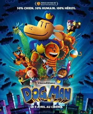 Dog Man 2025 Hindi Dual Audio HD Poster Download - filmyfly